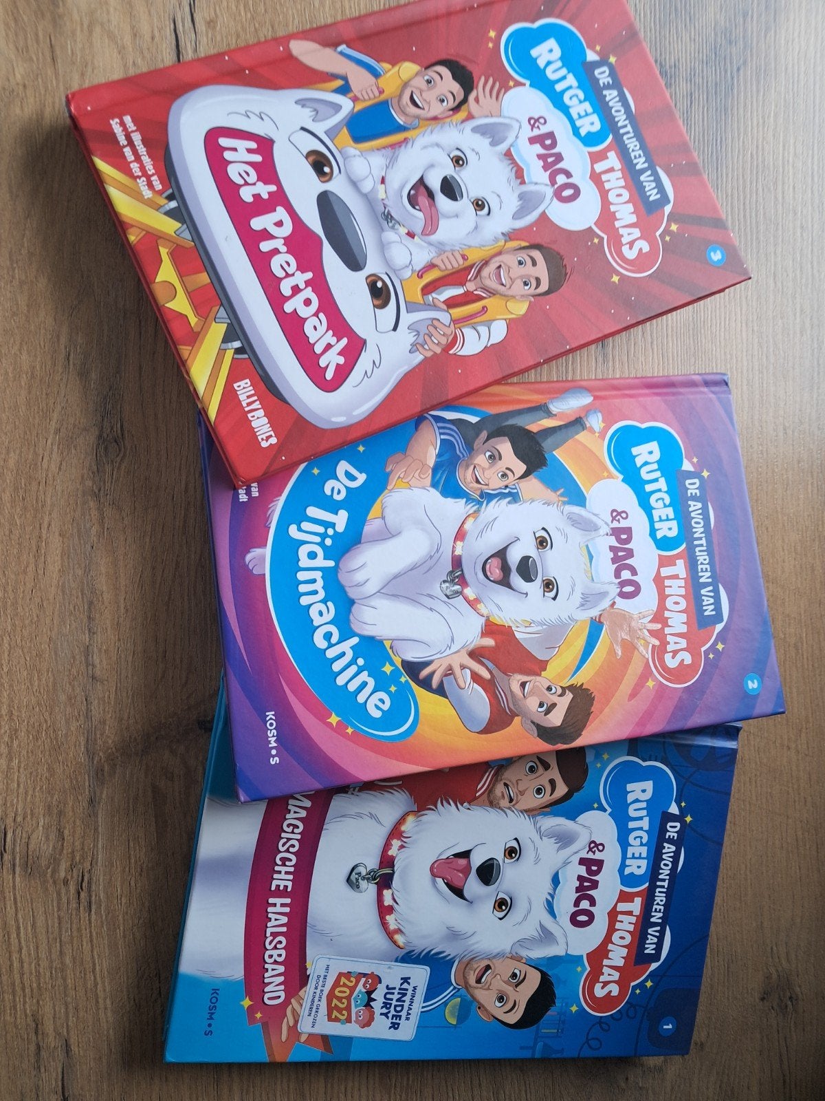 De Avonturen van Rutger, Thomas & Paco - 3 boeken, Boeken, Kinderboeken | Jeugd | onder 10 jaar, Ophalen of Verzenden, Zo goed als nieuw