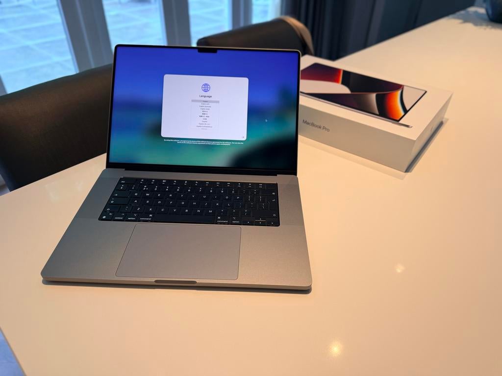MacBook Pro M1 16 inch, 16GB/512GB - 93% batterijconditie, Computers en Software, Apple Desktops, Ophalen, SSD, Mac Pro, Onbekend