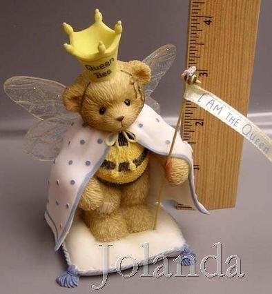 Cherished Teddies Queen Bee, Ophalen of Verzenden, Zo goed als nieuw, Beeldje, Cherished Teddies