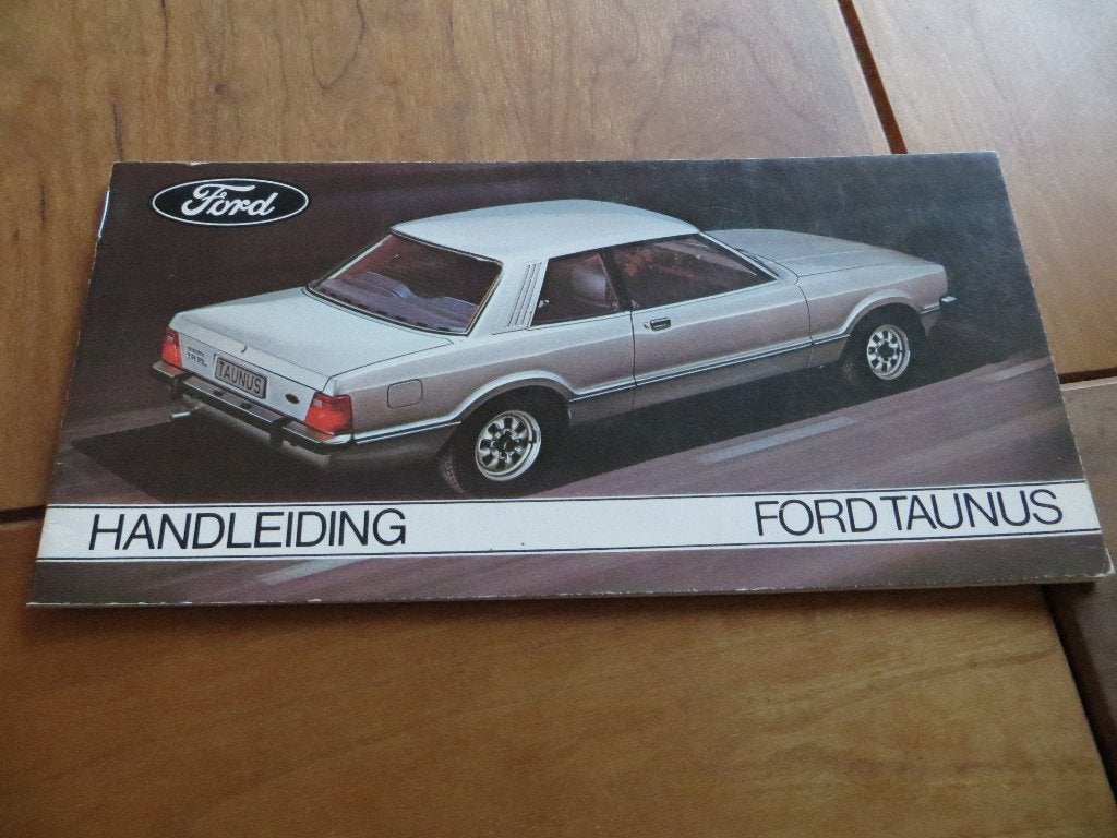 Instructieboek Ford Taunus, Taunus V6, Taunus Combi 1976, Ophalen of Verzenden