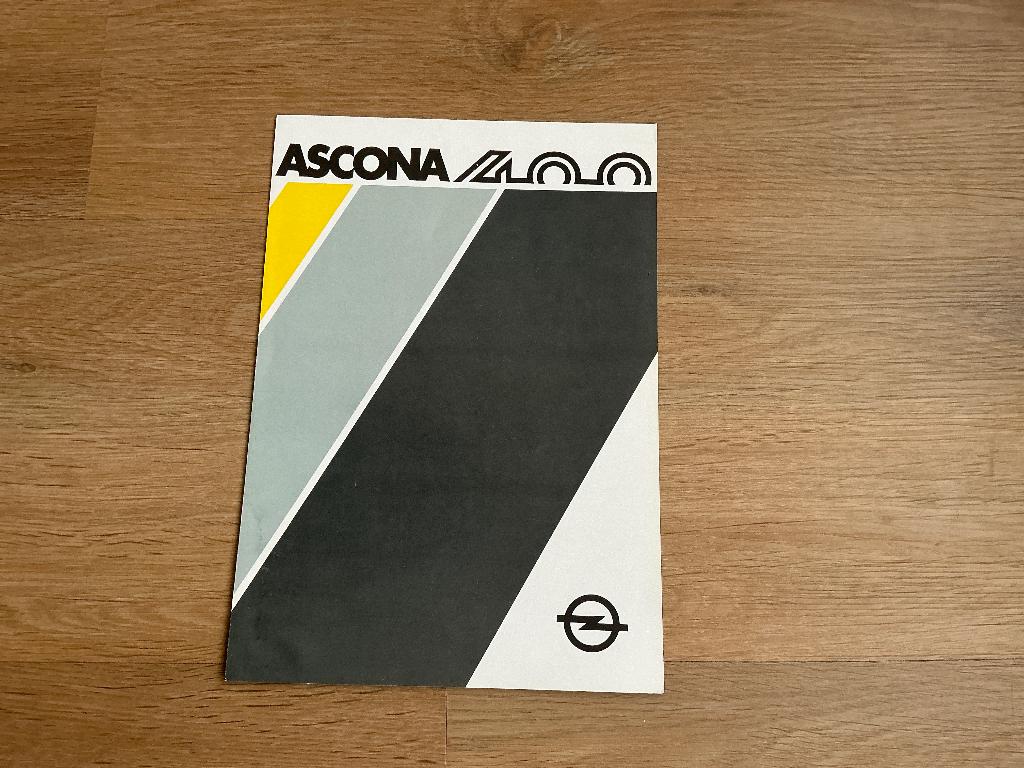 Opel Ascona 400 03 1980, Ophalen of Verzenden, Zo goed als nieuw, Opel