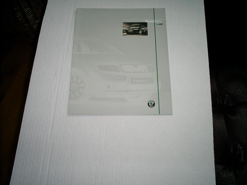 Skoda Fabia RS [ 8 / 2003 ] 8 pag. Duits, Verzenden, Zo goed als nieuw, Overige merken