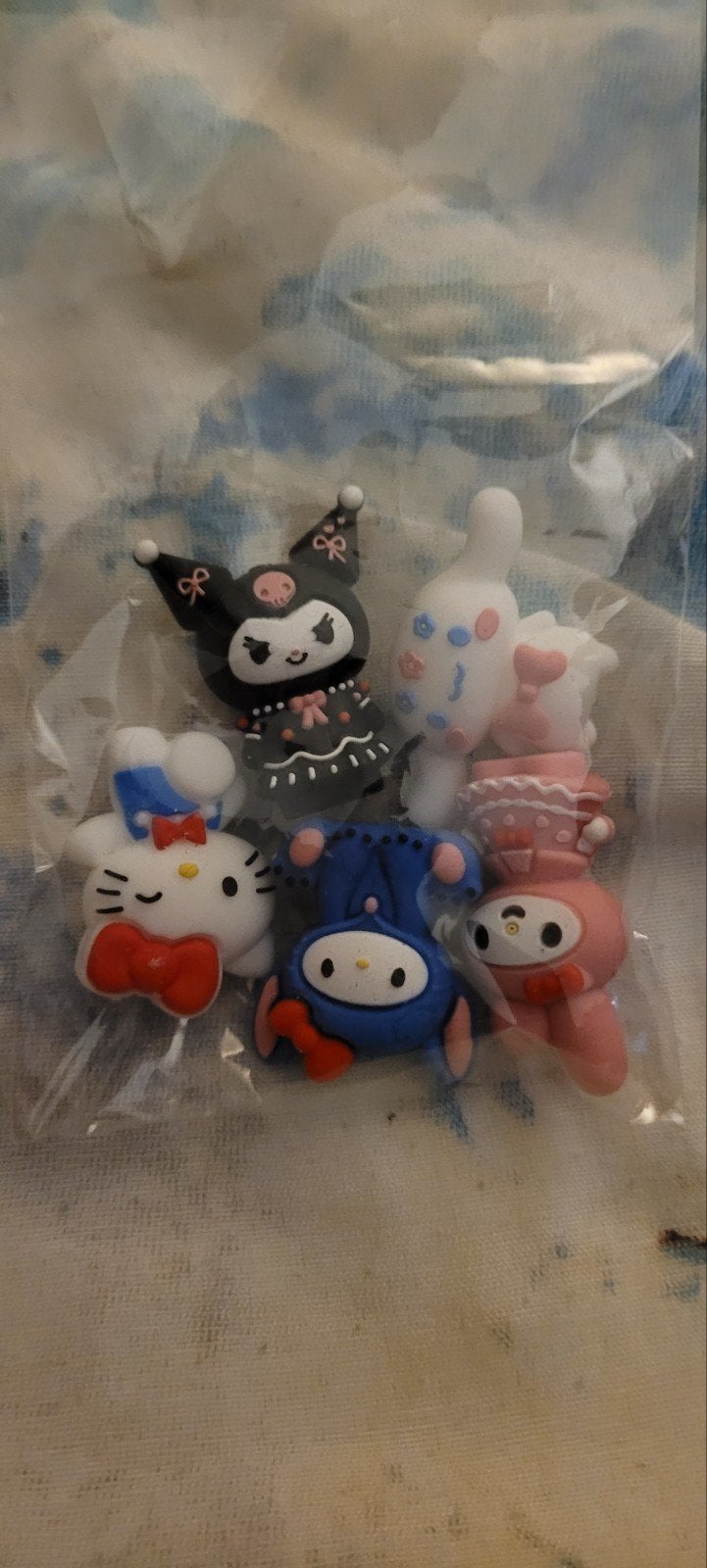 Leuke Sanrio figuren set - Hello Kitty, Kuromi, My Melody, Ophalen of Verzenden, Nieuw