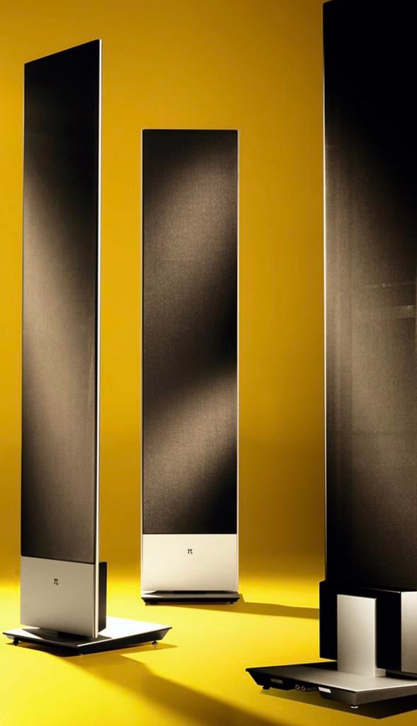 Piosound Eagle electrostaten, Audio, Tv en Foto, Zo goed als nieuw, 120 watt of meer, Front, Rear of Stereo speakers, Ophalen