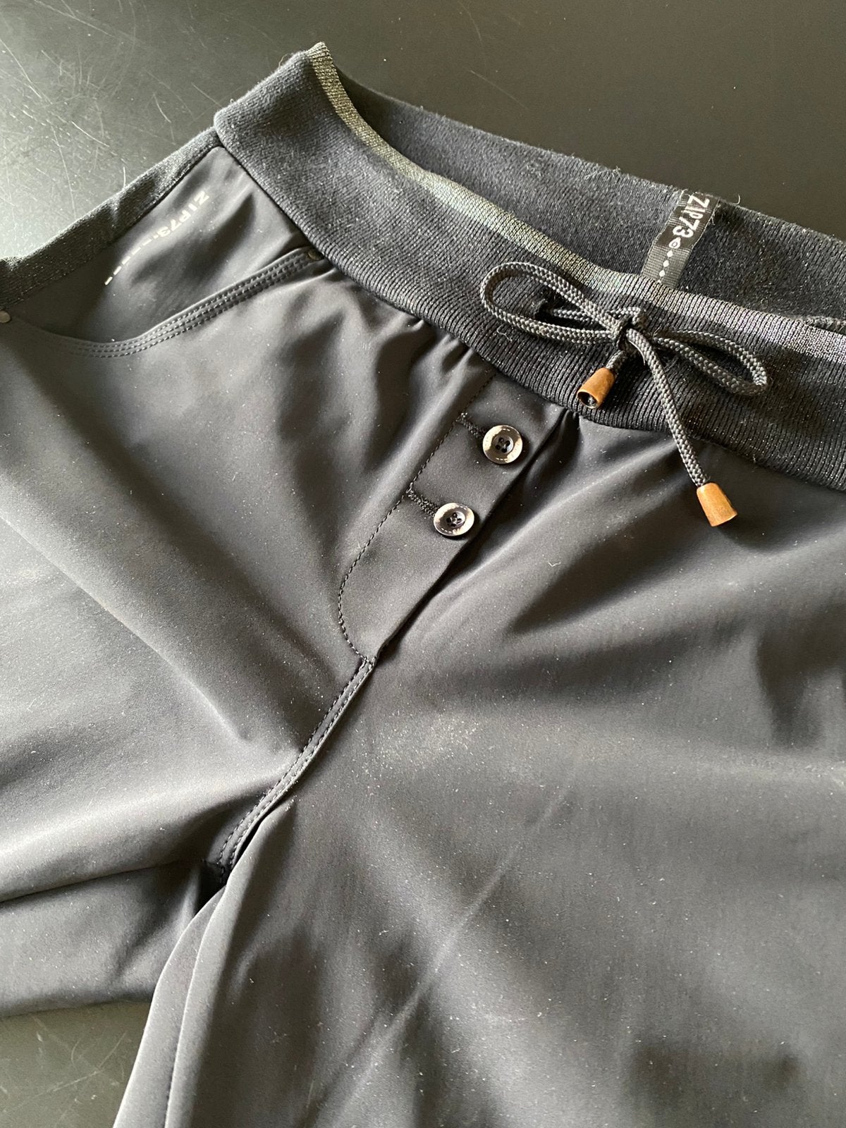Zip 73 broek, Kleding | Dames, Zwart, Maat 42/44 (L), Ophalen of Verzenden, Zo goed als nieuw