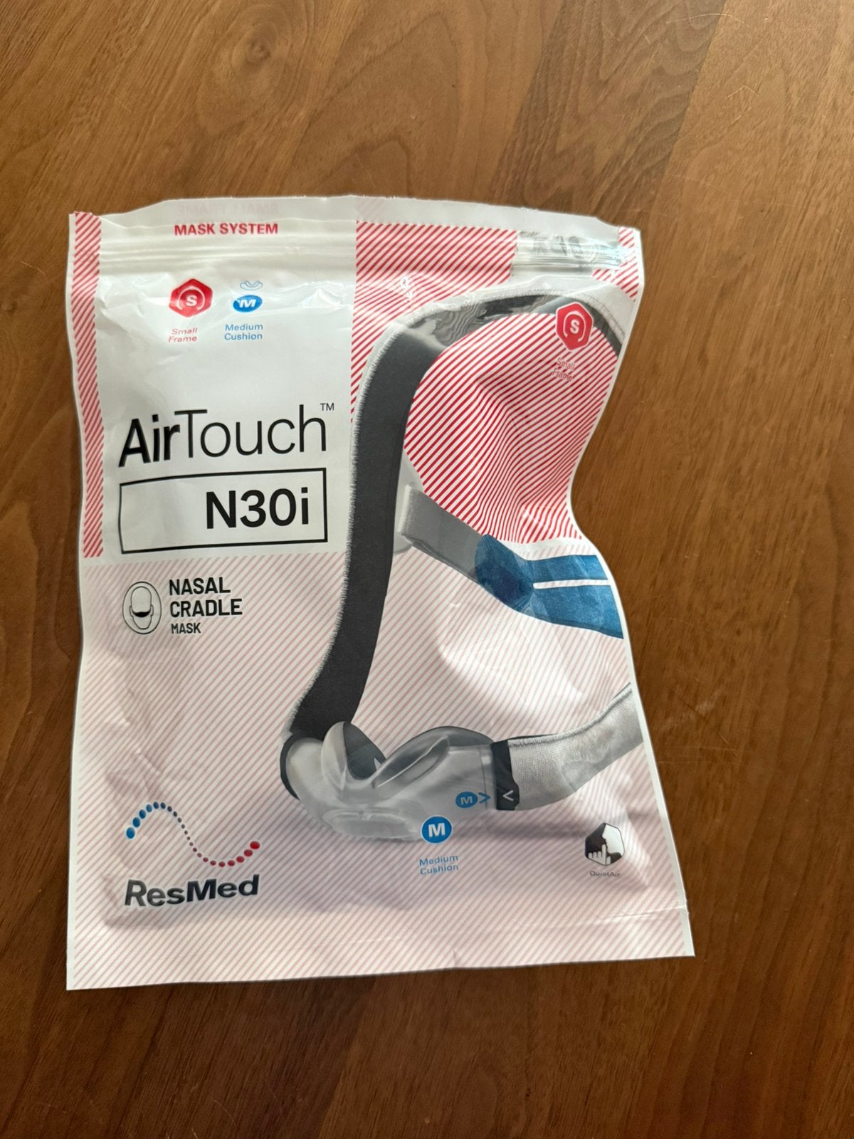 Nieuwe set ResMed AirTouch N30i, Diversen, Verpleegmiddelen, Verzenden, Nieuw