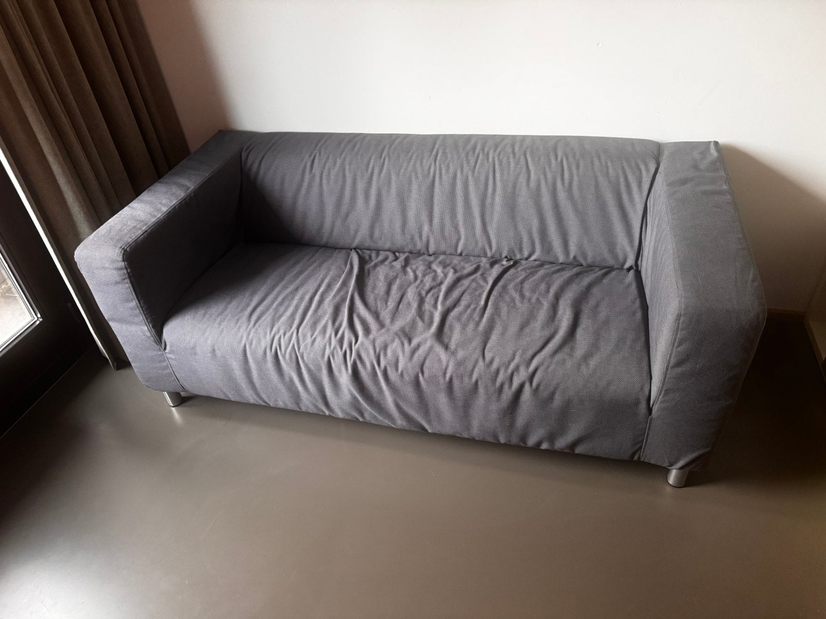 Gratis ophalen: IKEA Klipan bank, Ophalen, Zo goed als nieuw, Tweepersoons