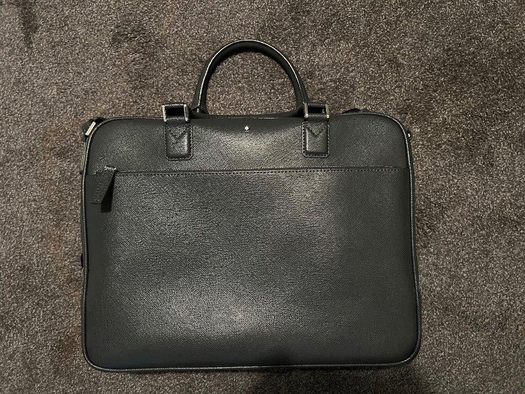 Mont Blanc Sartorial Aktetas Grijs NIEUW, Overige merken, Nieuw, Ophalen of Verzenden, Grijs