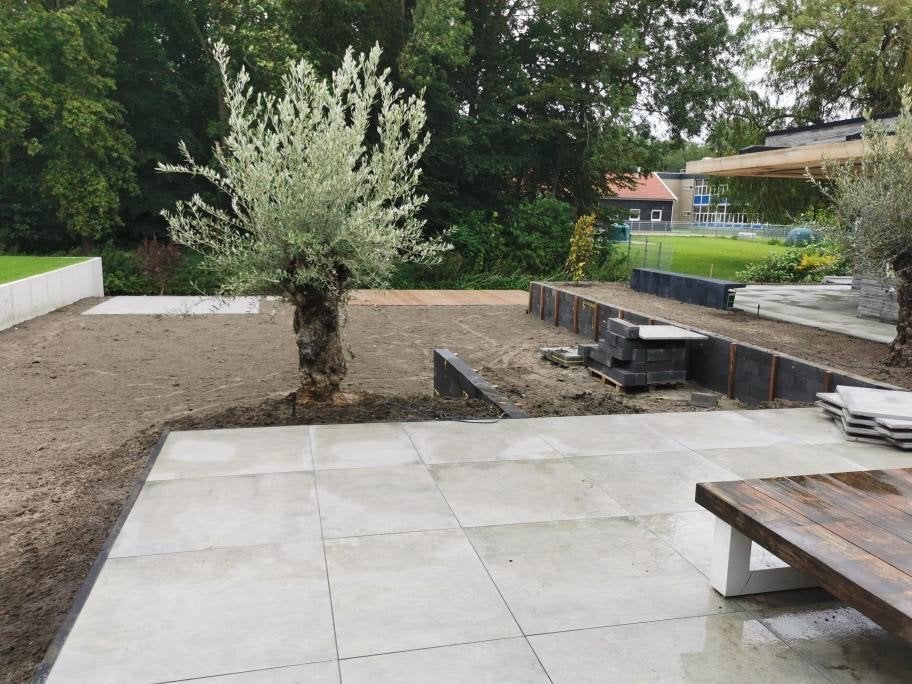 Keramische tuintegels 90x90x3 cm – div. kleuren – €59,- /m², Ophalen, Nieuw, Overige materialen