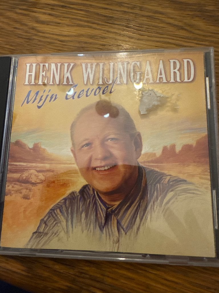 Cd Henk Wijngaard Mijn Gevoel, Cd's en Dvd's, Verzenden, Zo goed als nieuw, Levenslied of Smartlap, Eerste persing