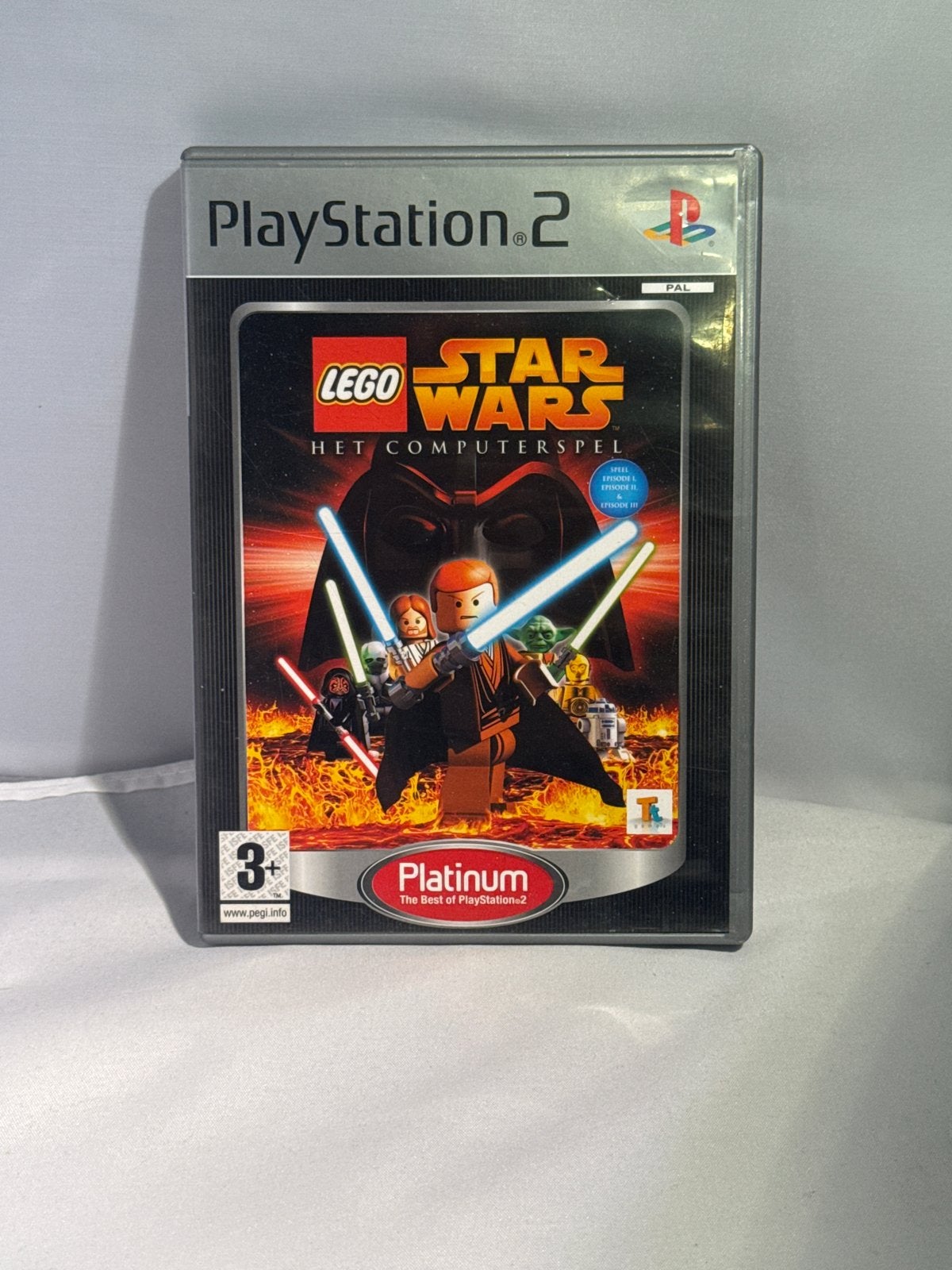 LEGO Star Wars  (PS2), Spelcomputers en Games, Avontuur en Actie, Gebruikt, 2 spelers, Eén computer