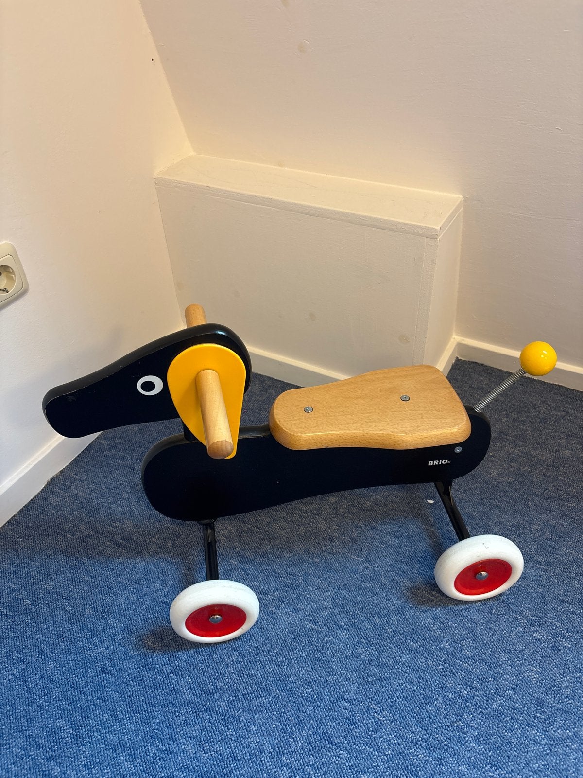 Brio loopfiets/loopwagen in de vorm van een hond, Ophalen, Gebruikt