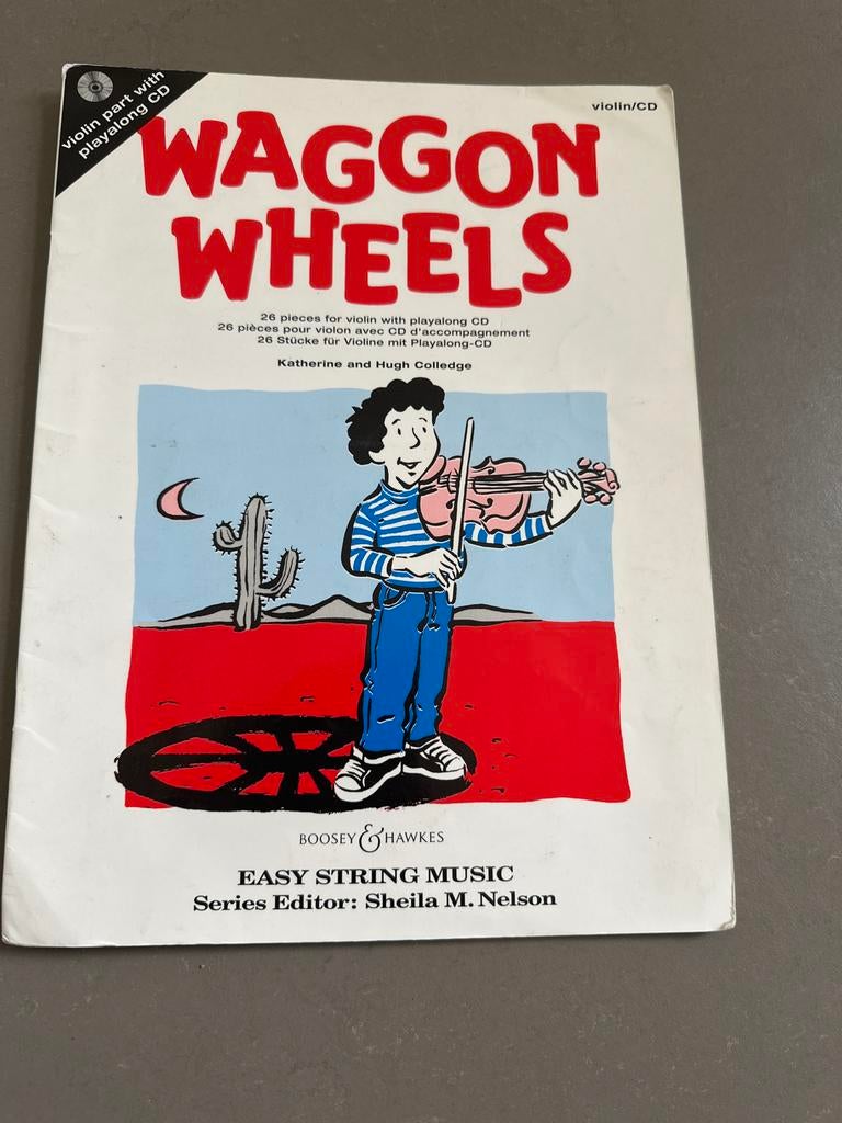 Waggon Wheels - Viool met CD - Boosey & Hawkes, Gebruikt, Klassiek, Overige soorten, Ophalen of Verzenden