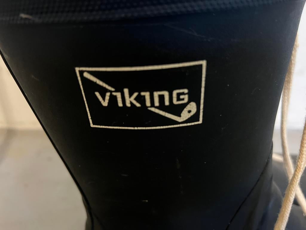 Golflaarzen. Viking. Met spikes. Maat 43. Donker blauw., Sport en Fitness, Golf, Ophalen, Zo goed als nieuw, Schoenen