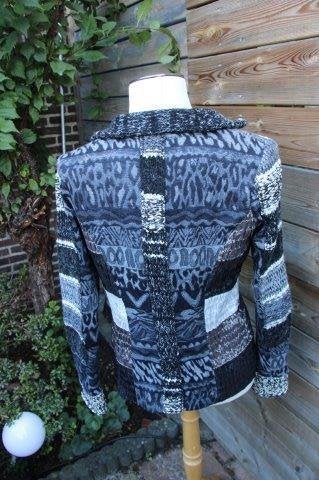 Vest zwart/ grijs Lulu-H mt S Winter Vaste prijs AANBIEDING, Ophalen of Verzenden, Zo goed als nieuw, Maat 36 (S), Grijs