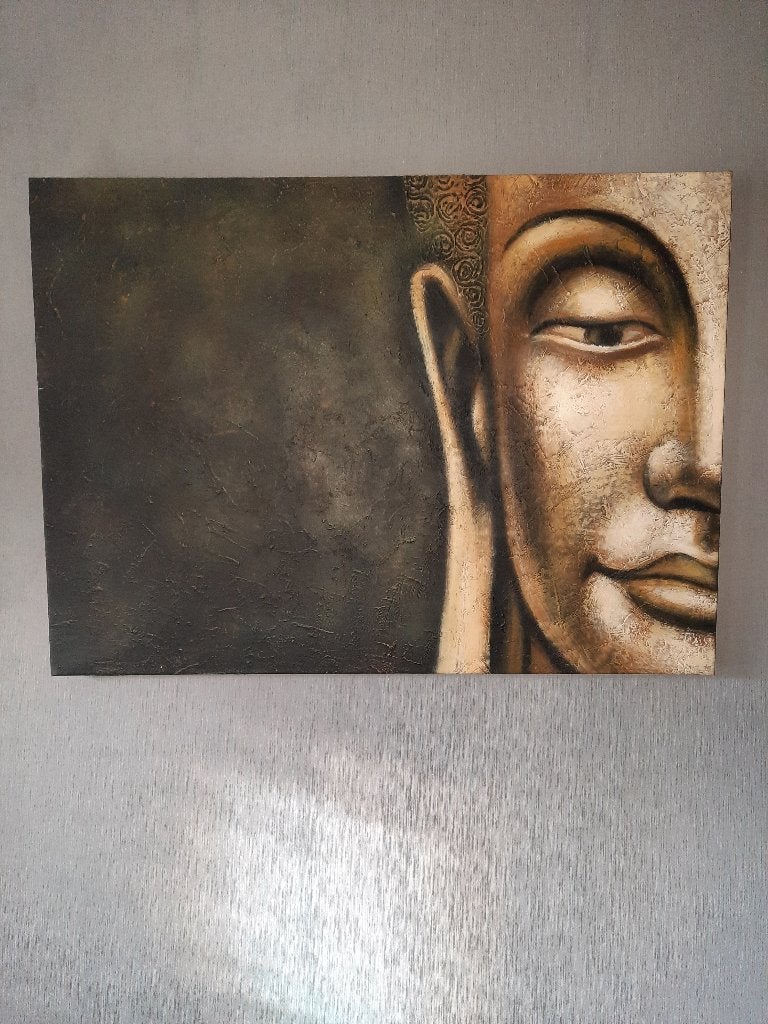 Schilderij Boeddha, Ophalen, 50 – 75, Zo goed als nieuw, Schilderij