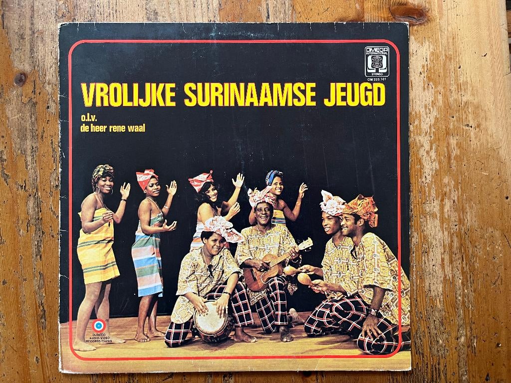 Vrolijke Surinaamse jeugd, Ophalen of Verzenden, Gebruikt, 12 inch, Jazz