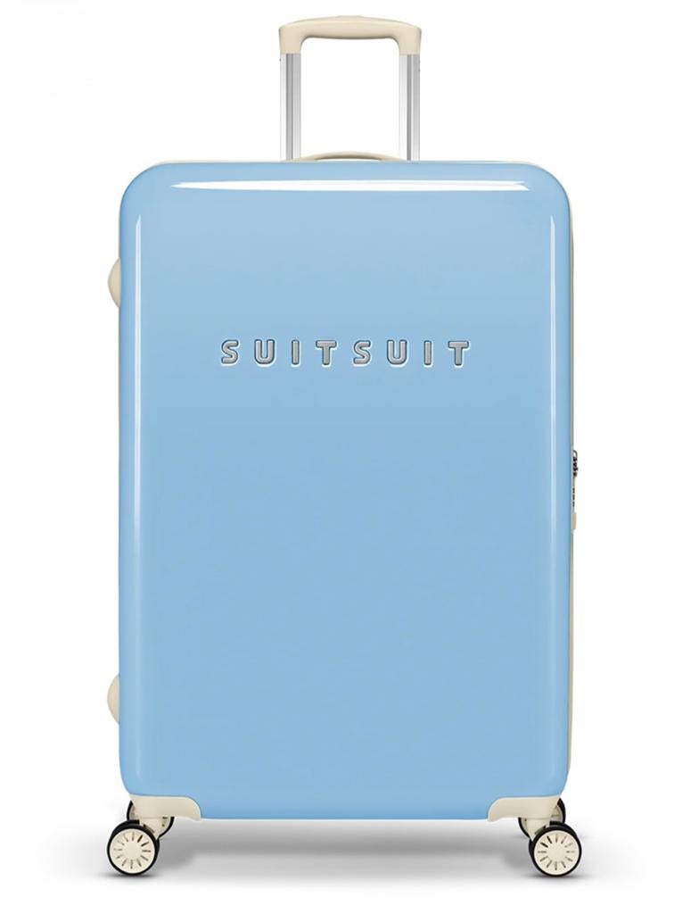 Suitsuit fab fifties chambray blue 76cm 94l nieuw!, Ophalen, Zo goed als nieuw, Hard kunststof, 70 cm of meer