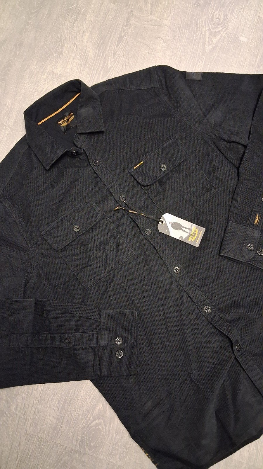 Nieuw PME Legend Herenoverhemd - Maat L, Zwart, Nieuw, PME Legend, Halswijdte 39/40 (M)