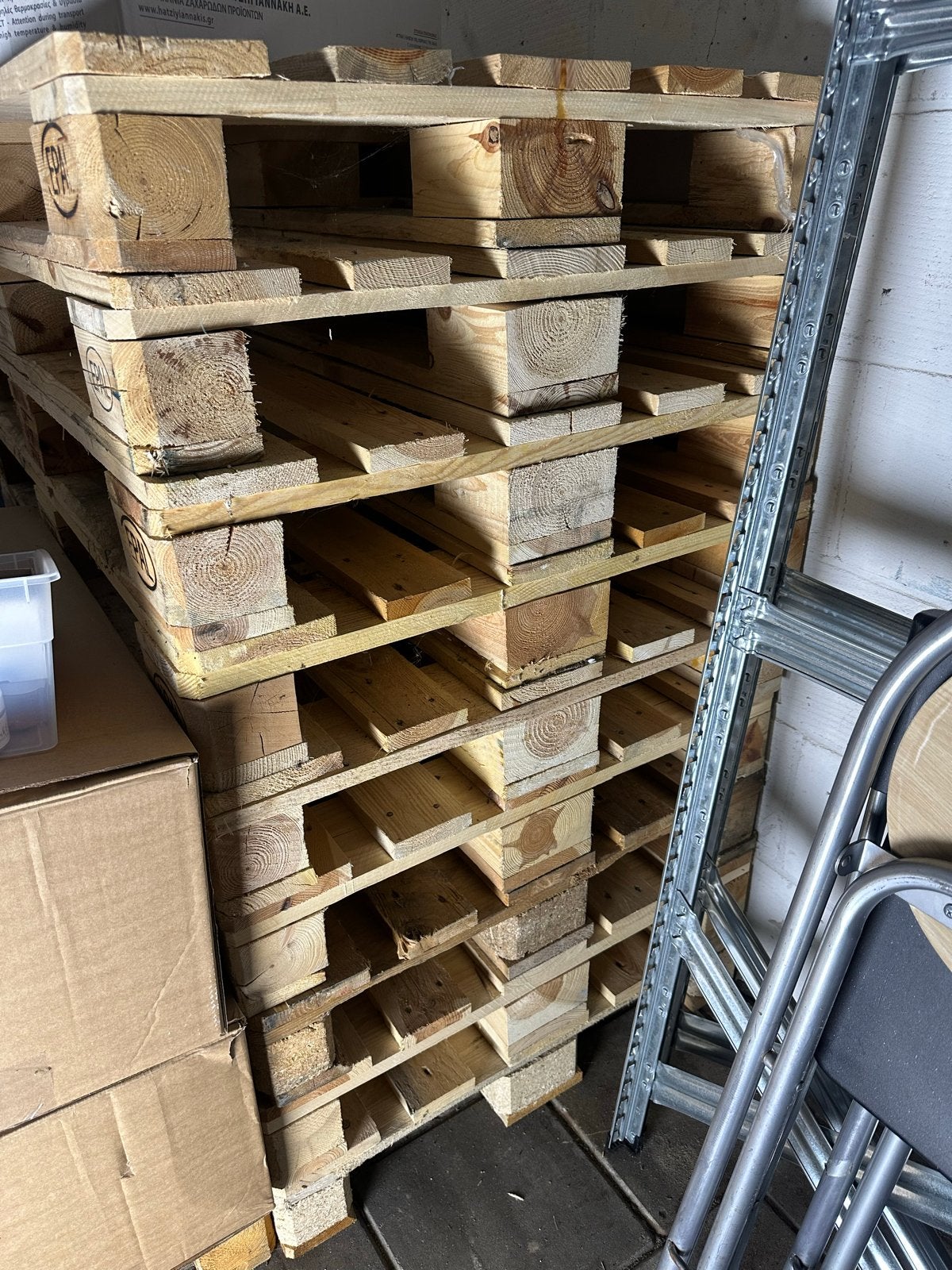 Gebruikte Euro Pallets - Stevig en Duurzaam, Doe-het-zelf en Verbouw, Hout en Planken, Ophalen, Gebruikt, 50 mm of meer, Pallet