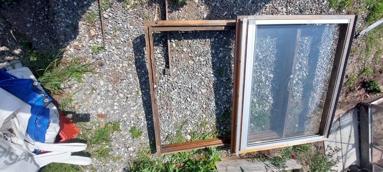 Velux dakraam 118x134 gebruikt voor schuur of loods, Ophalen