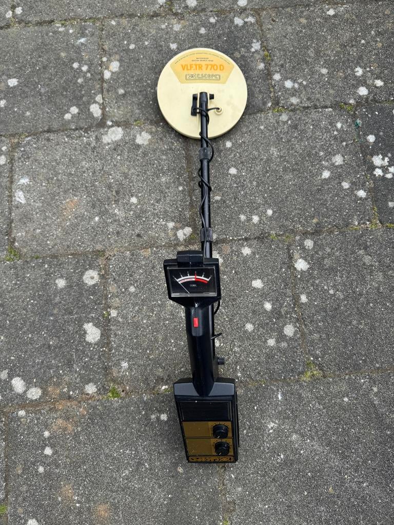 C-Scope VLF.TR 770 D metaaldetector, Gebruikt, Ophalen of Verzenden, 30 cm of minder, Discriminatie metaaldetectie