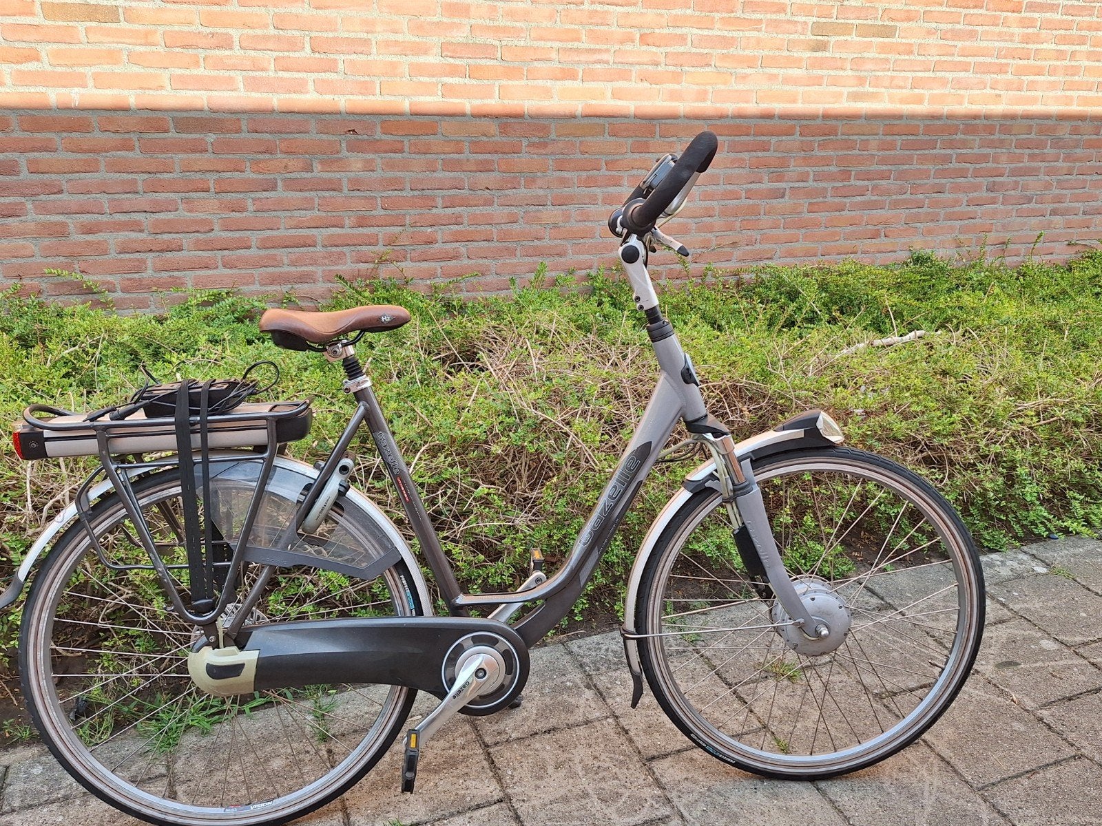 Elektrische  damesfiets
Gazelle orange, 53 tot 56 cm, Versnellingen, Ophalen of Verzenden, Zo goed als nieuw