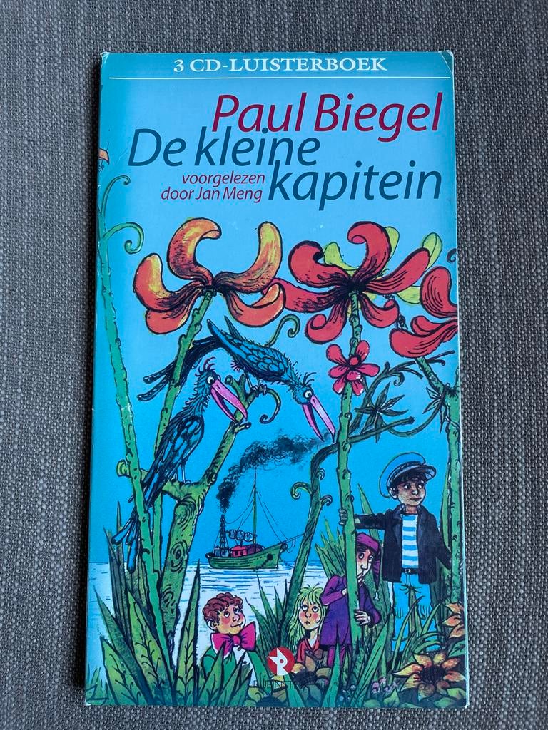 Paul Biegel - De kleine kapitein 3 cd luisterboek, Boeken, Paul Biegel, Kind, Cd, Ophalen of Verzenden