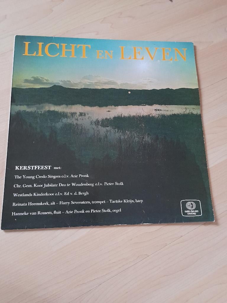 LP LICHT EN LEVEN KERSTFEEST MET DE YOUNG SINGERS ea, Cd's en Dvd's, Vinyl | Overige Vinyl, Ophalen of Verzenden, Gebruikt, 12 inch