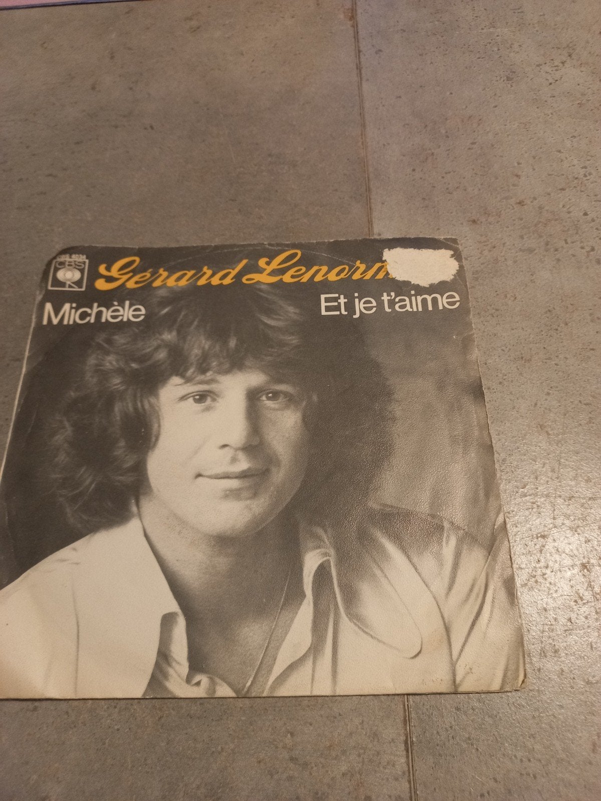 Gerard Lenorman - Michèle / Et je t'aime (Single), Ophalen of Verzenden, Gebruikt, 7 inch, Pop