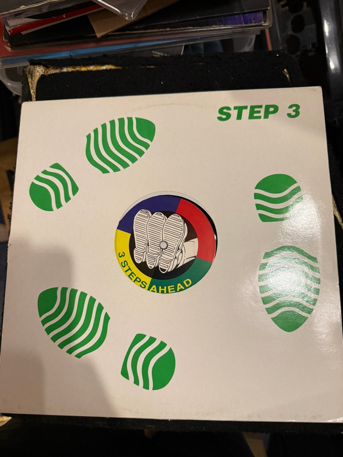 3 steps ahead vinyl step 3 thunderdome, Ophalen of Verzenden, Zo goed als nieuw, 12 inch