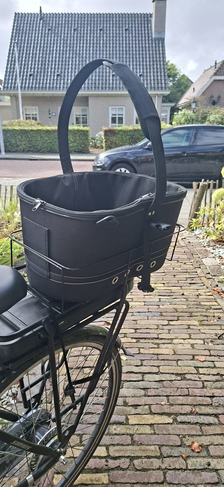 Honden fietsmand , merk Trevopet- tot 11kg, Ophalen, Gebruikt, Polyester
