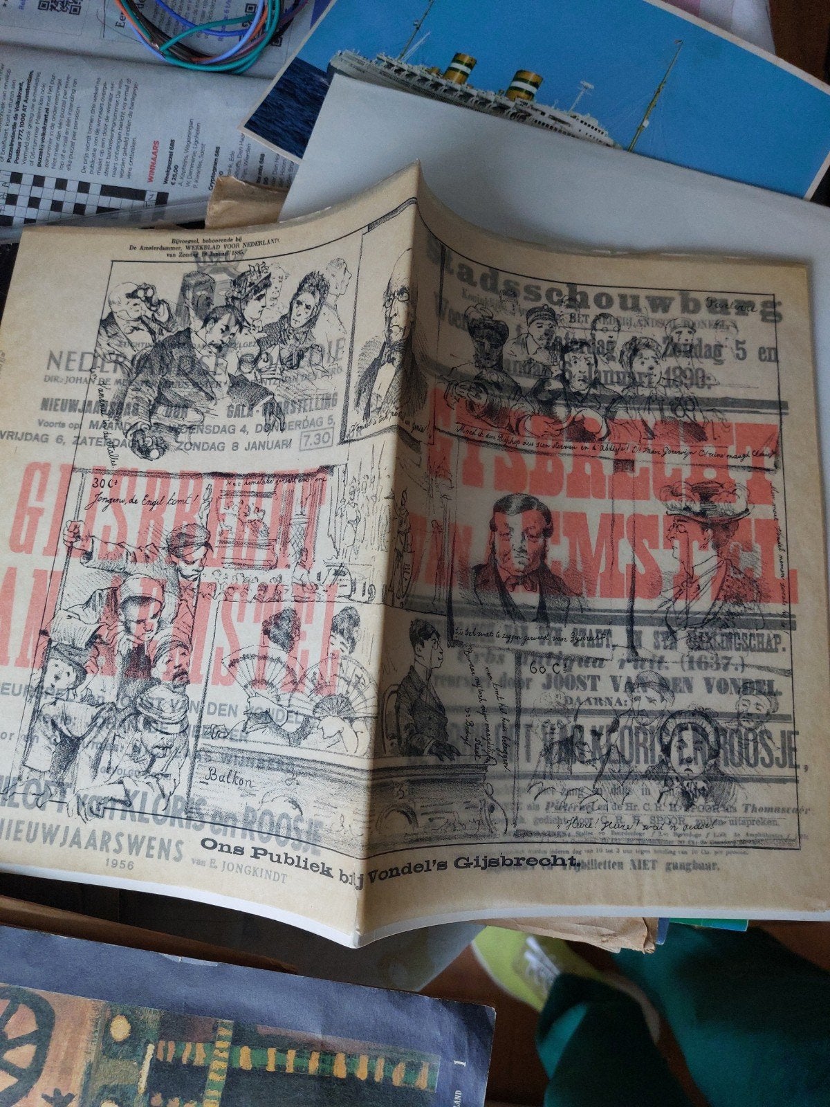 Gysbreght van Aemstel: Een Historisch Overzicht, Ophalen of Verzenden, Zo goed als nieuw, Joost van den Vondel, Nederland