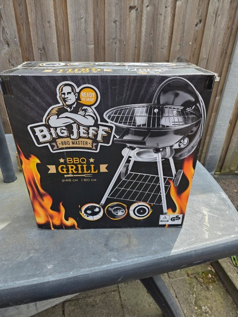 BBQ te koop., Ophalen, Gebruikt, Big Jeff BBQ Master, Met accessoires