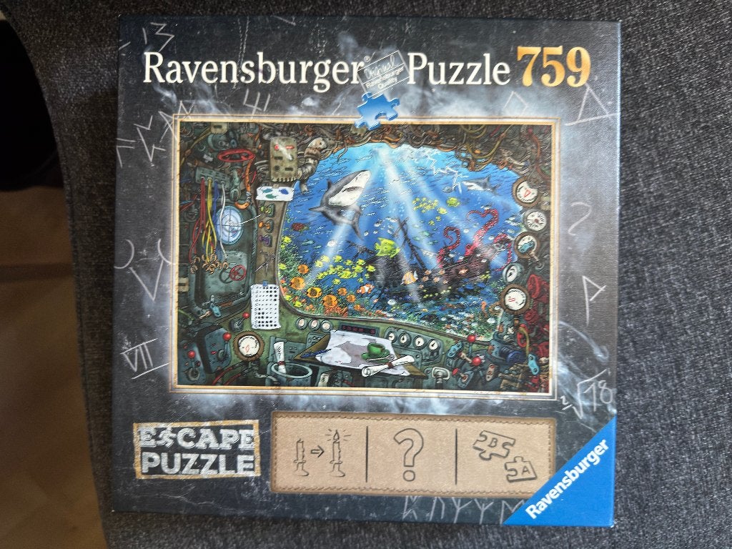 Ravensburg Escape puzzel, Ophalen, 500 t/m 1500 stukjes, Zo goed als nieuw, Legpuzzel