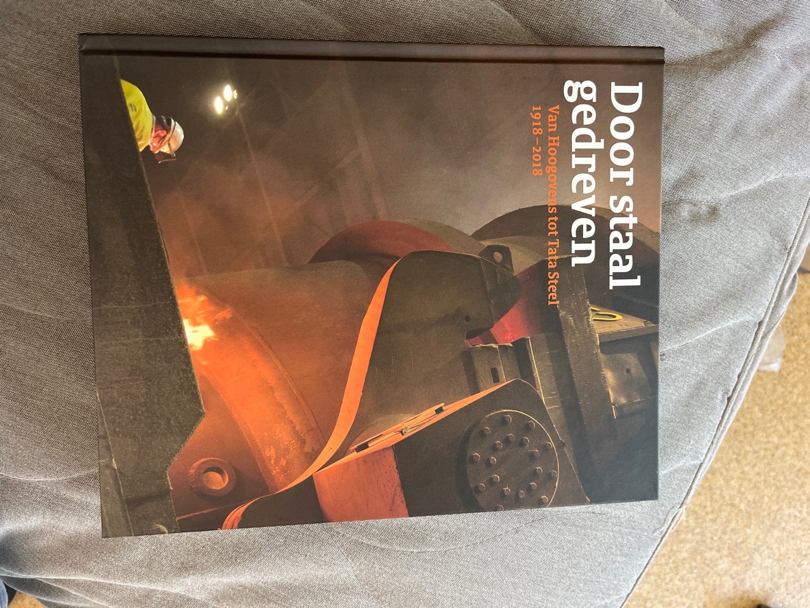 Boek: Van Hoogovens tot Tata Steel (1918-2018) - Geschiedeni, Ophalen of Verzenden, 20e eeuw of later, Zo goed als nieuw