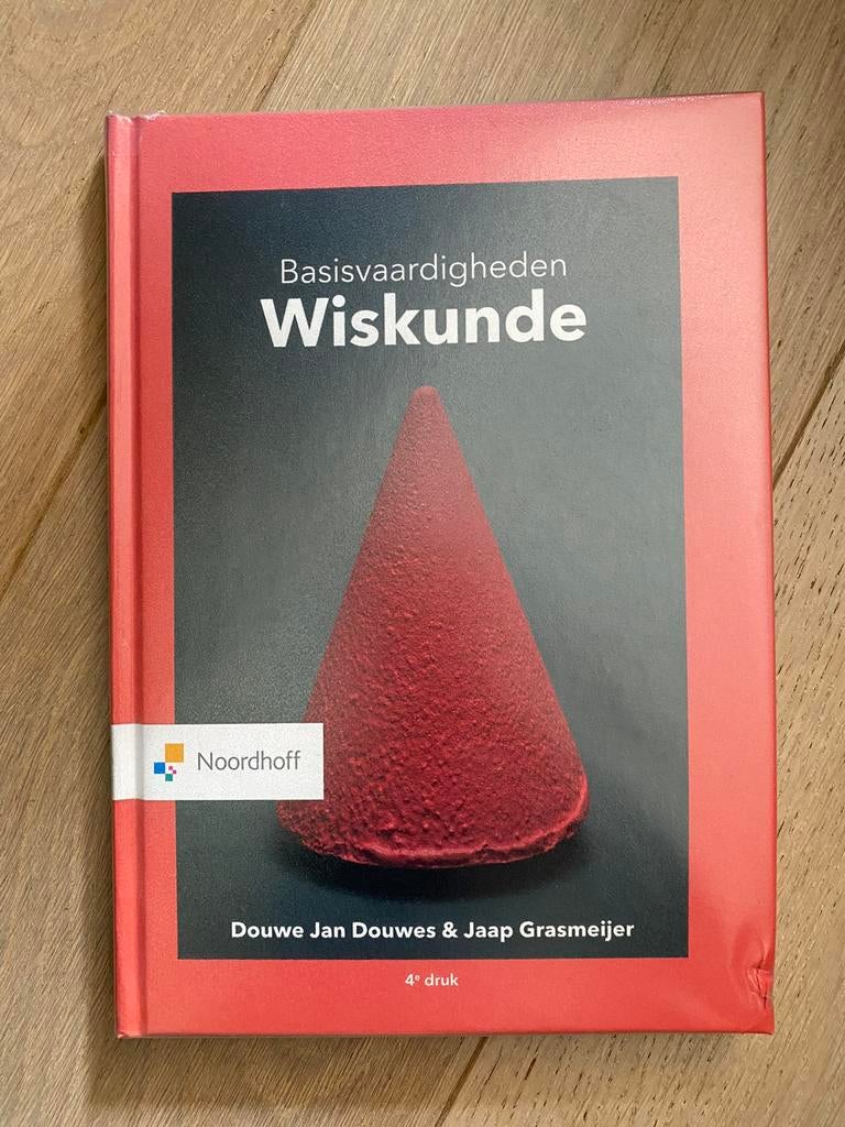 Basisvaardigheden Wiksunde 4e druk | Noordholff, Boeken, Ophalen, Zo goed als nieuw, Overige niveaus