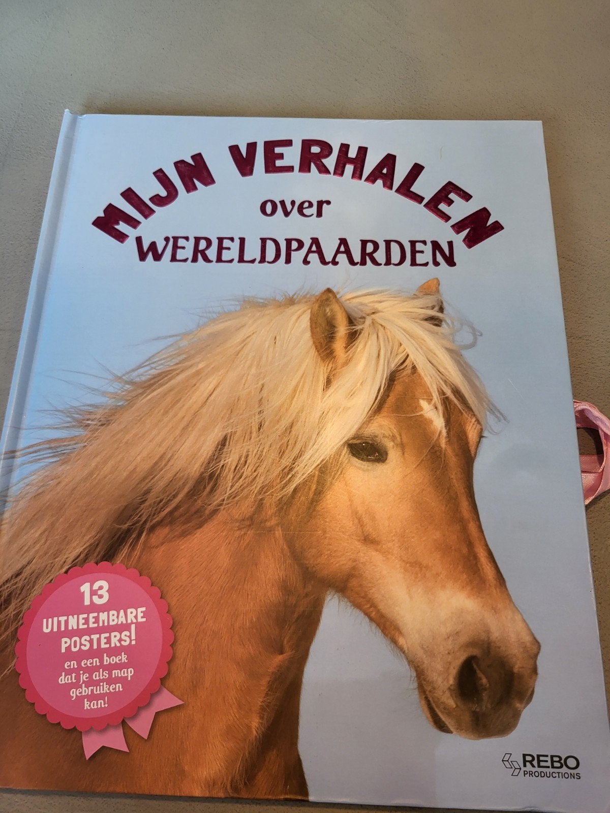 Mijn Verhalen over Wereldpaarden - Boek met posters, Ophalen of Verzenden, Zo goed als nieuw, REBO Productions, Non-fictie