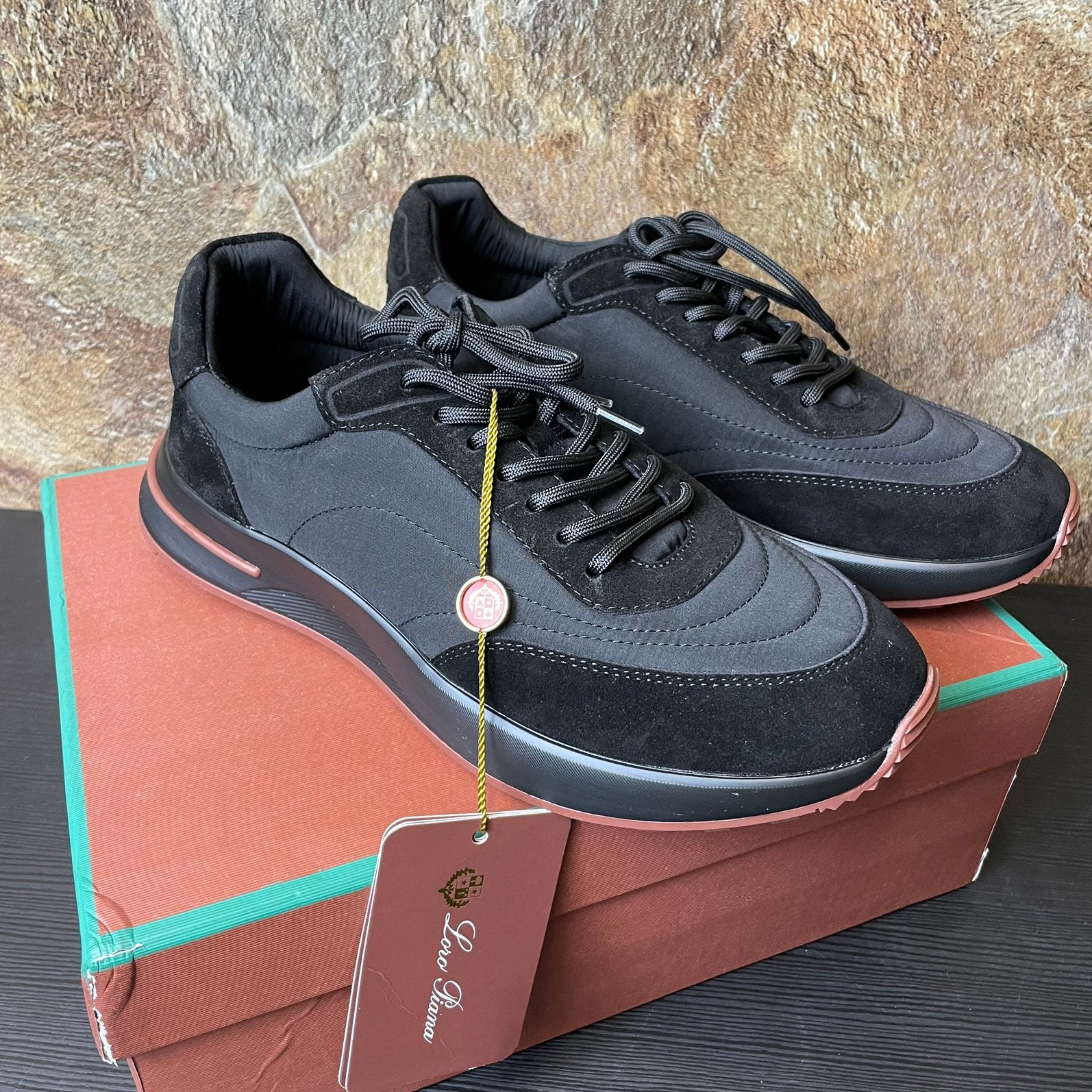Loro Piana Week End Walk Schoenen Zwart Bruin Maat 39-46, Kleding | Heren, Schoenen, Ophalen of Verzenden, Bruin, Sneakers of Gympen