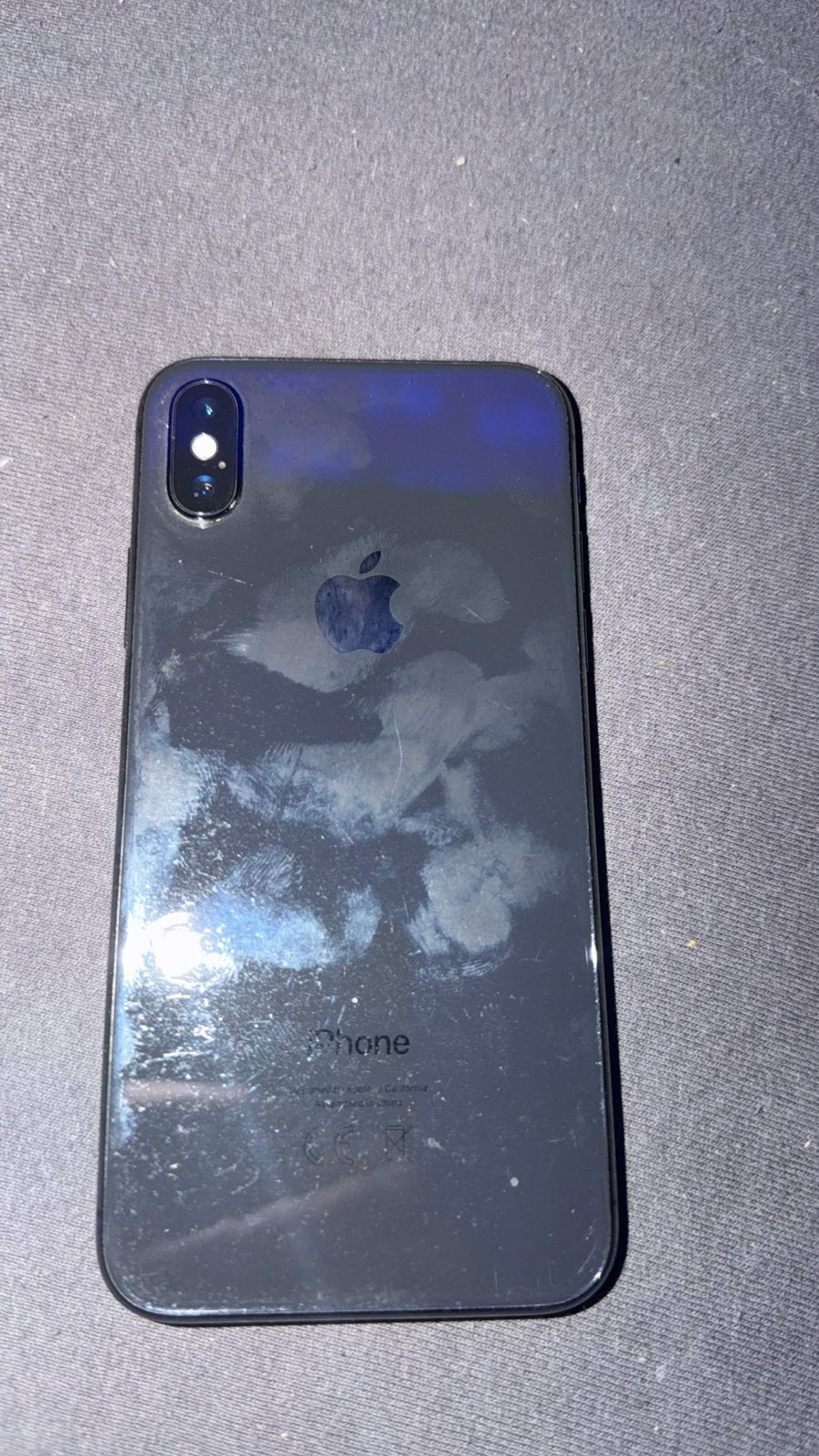 Defecte iPhone X - Voor onderdelen of reparatie, Telecommunicatie, Mobiele telefoons | Apple iPhone, Ophalen of Verzenden, Niet werkend