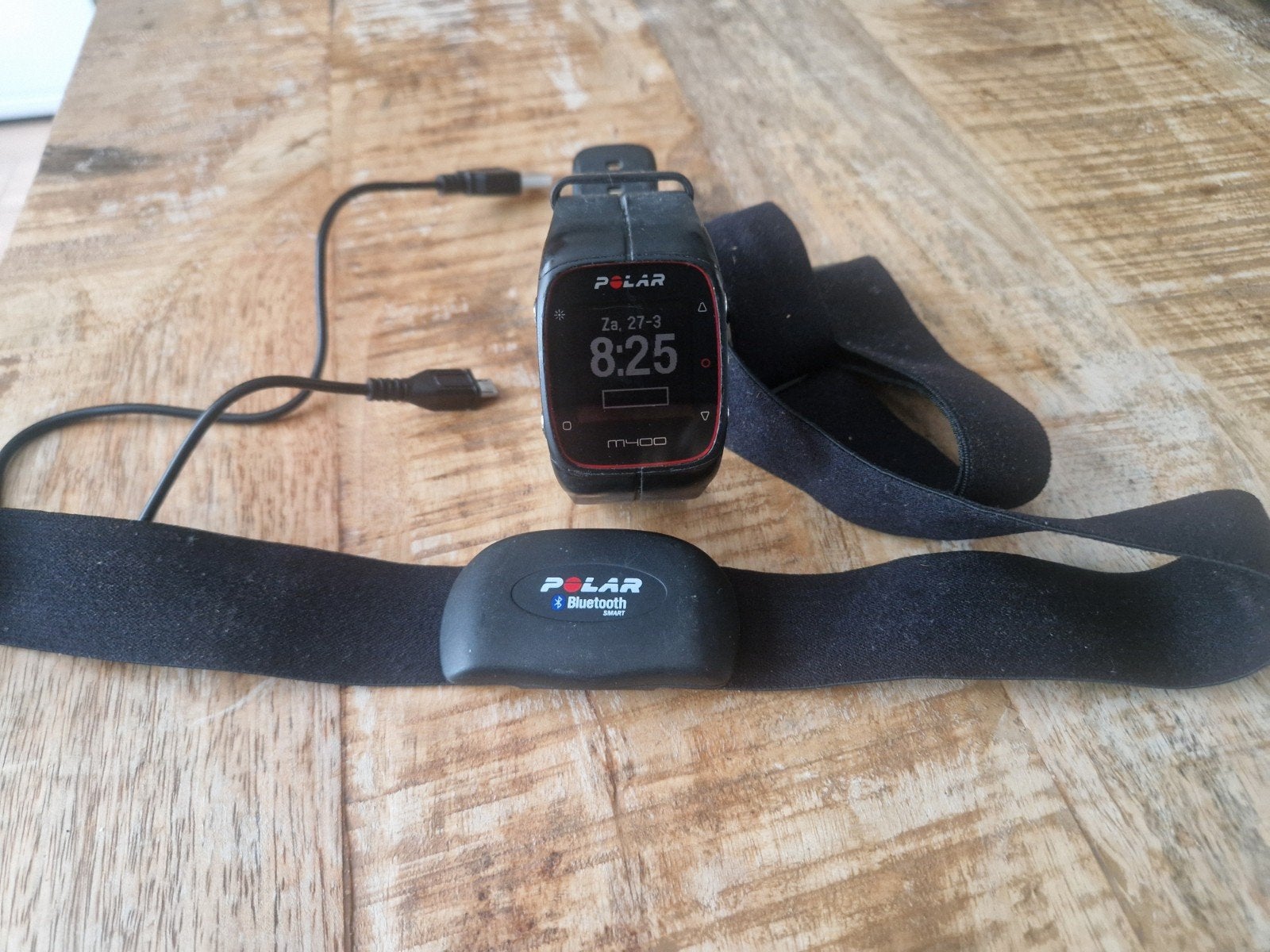 Polar M400 hartslagmeter, Sport en Fitness, Hartslagmeters, Ophalen of Verzenden, Zo goed als nieuw, Polar