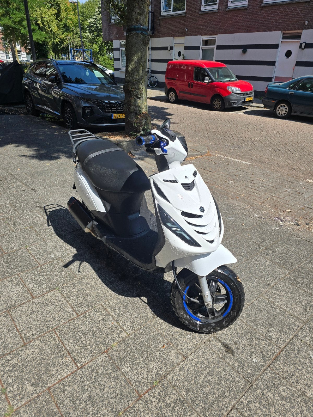 Zip 4t 80cc, Fietsen en Brommers, Scooters | Piaggio, Ophalen, Gebruikt, Maximaal 45 km/u, Zip