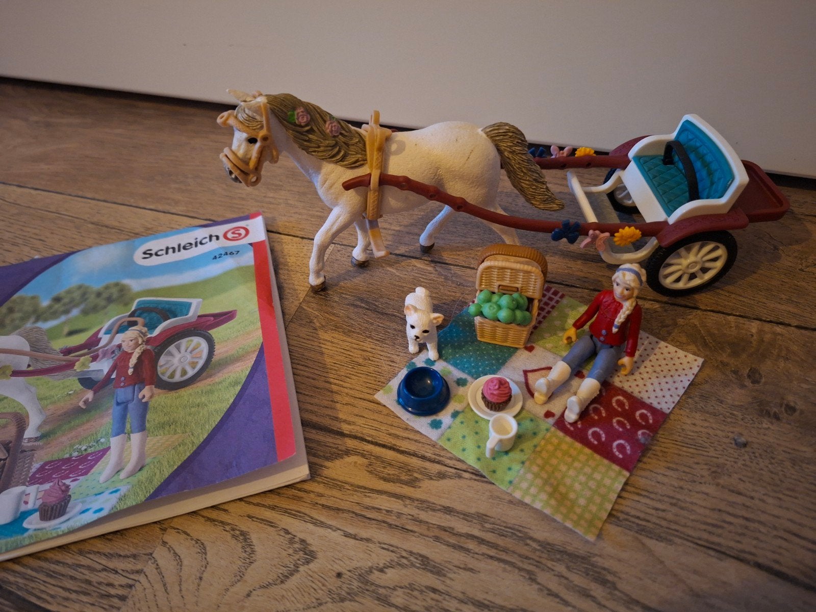 Schleich Horse Club Picknickset met Koets en Paard, Ophalen, Zo goed als nieuw