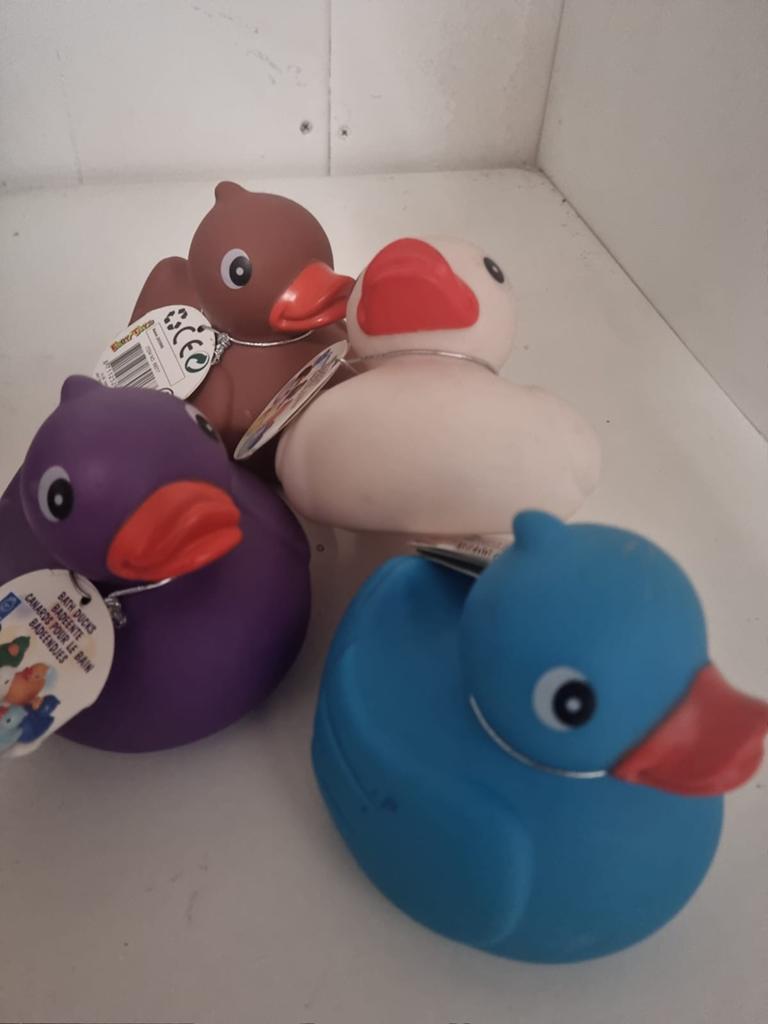 4 grote badeenden, Kinderen en Baby's, Speelgoed | Badspeelgoed, Ophalen, Nieuw