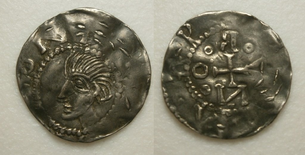 Deventer - Hendrik II - Denier - 1014-1024, Postzegels en Munten, Munten | Nederland, Vóór koninkrijk, Zilver, Ophalen of Verzenden