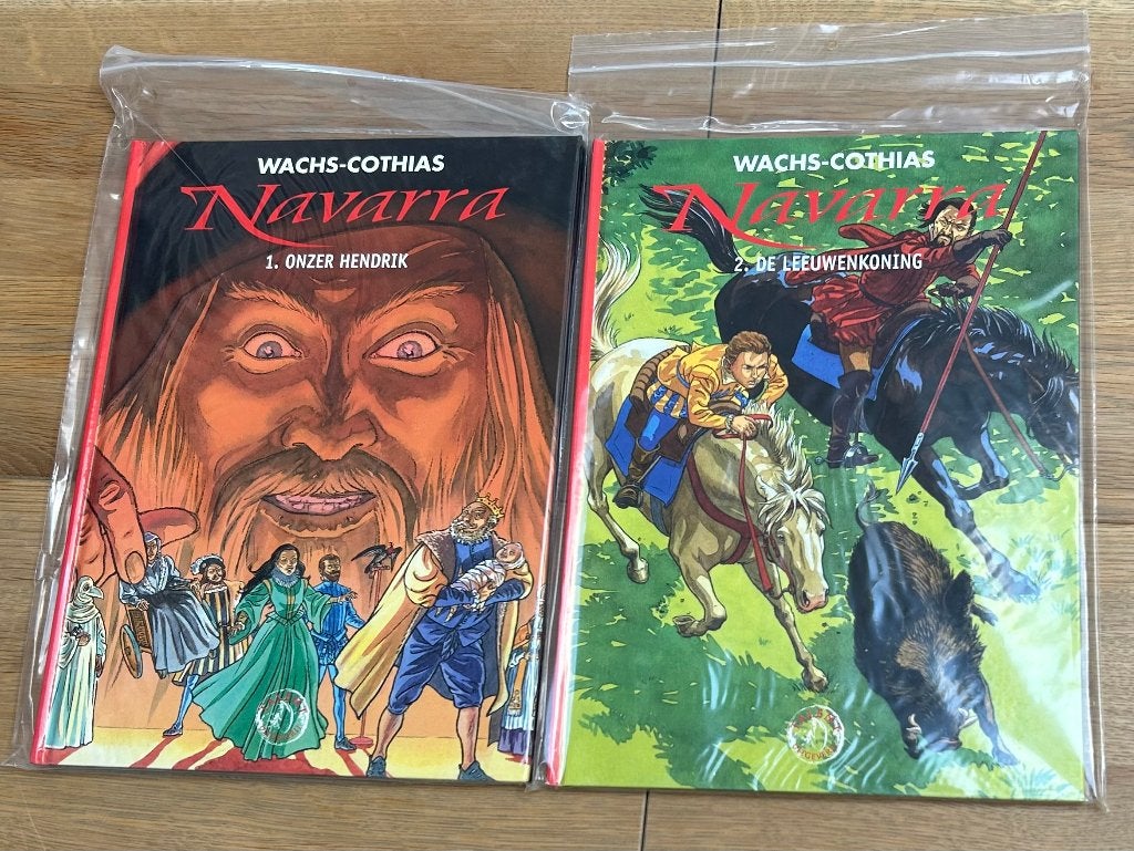 Navarra 1 en 2 hardcover (Talent coll. 500), Boeken, Complete serie of reeks, Ophalen of Verzenden, Zo goed als nieuw