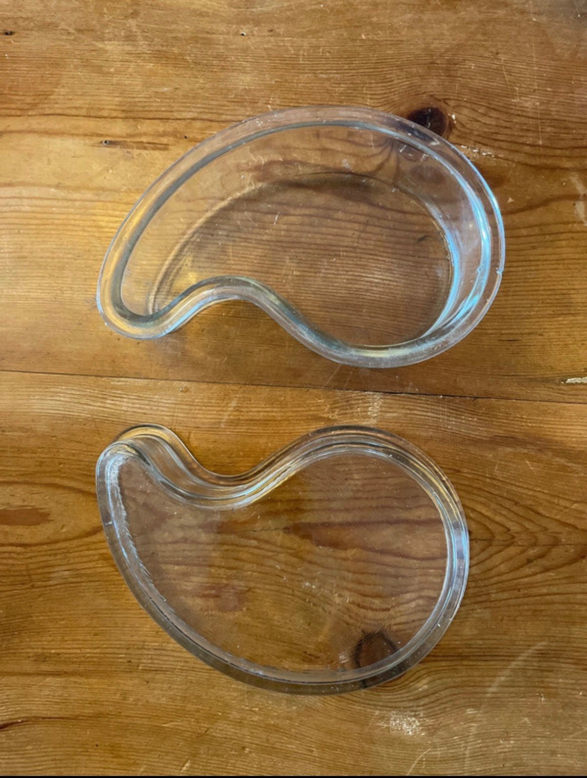 Antieke glazen kachel voeten, Huis en Inrichting, Ophalen of Verzenden, Zo goed als nieuw, Hout, Houtkachel
