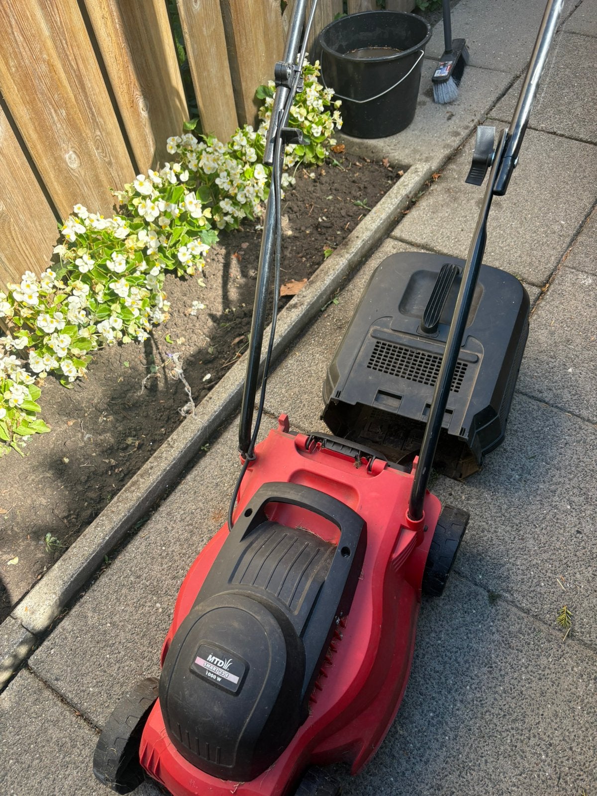 Grasmaaier elektrisch, Tuin en Terras, Ophalen of Verzenden, Zo goed als nieuw