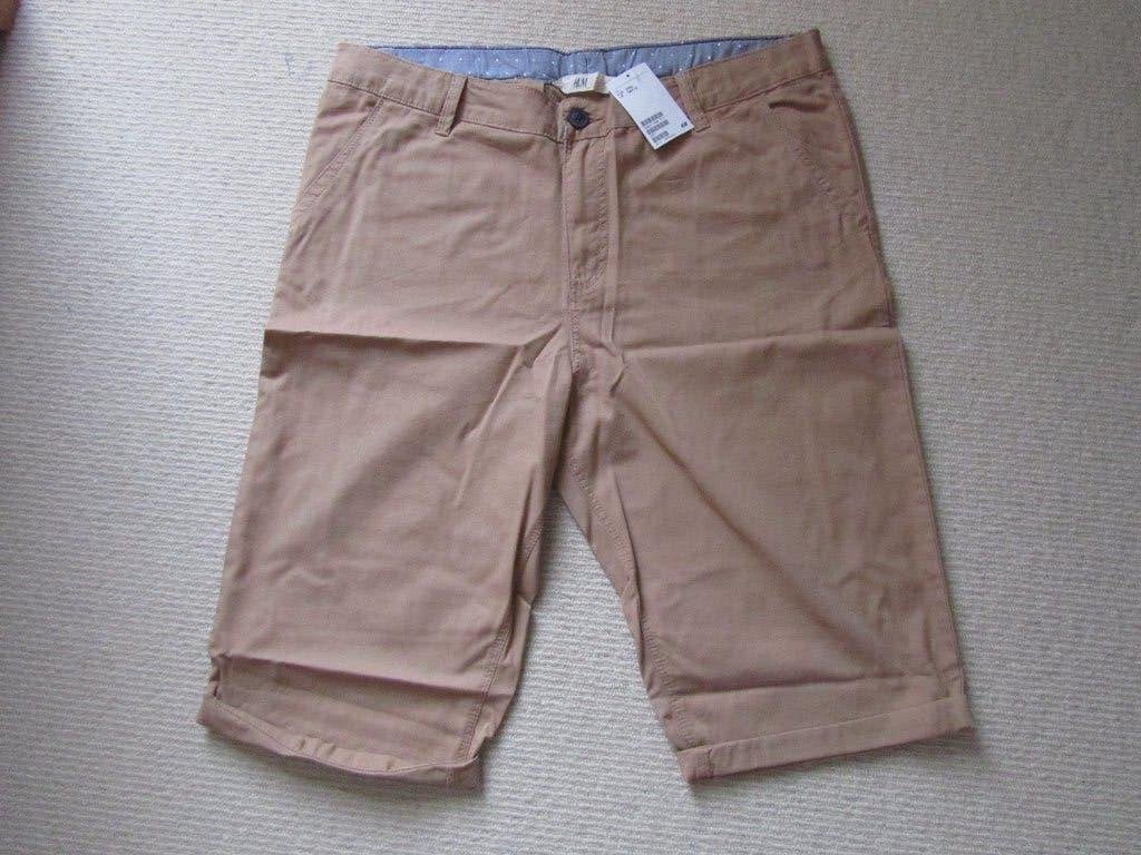 Beige short H&M 170x, Broek, Verzenden, H&M, Nieuw