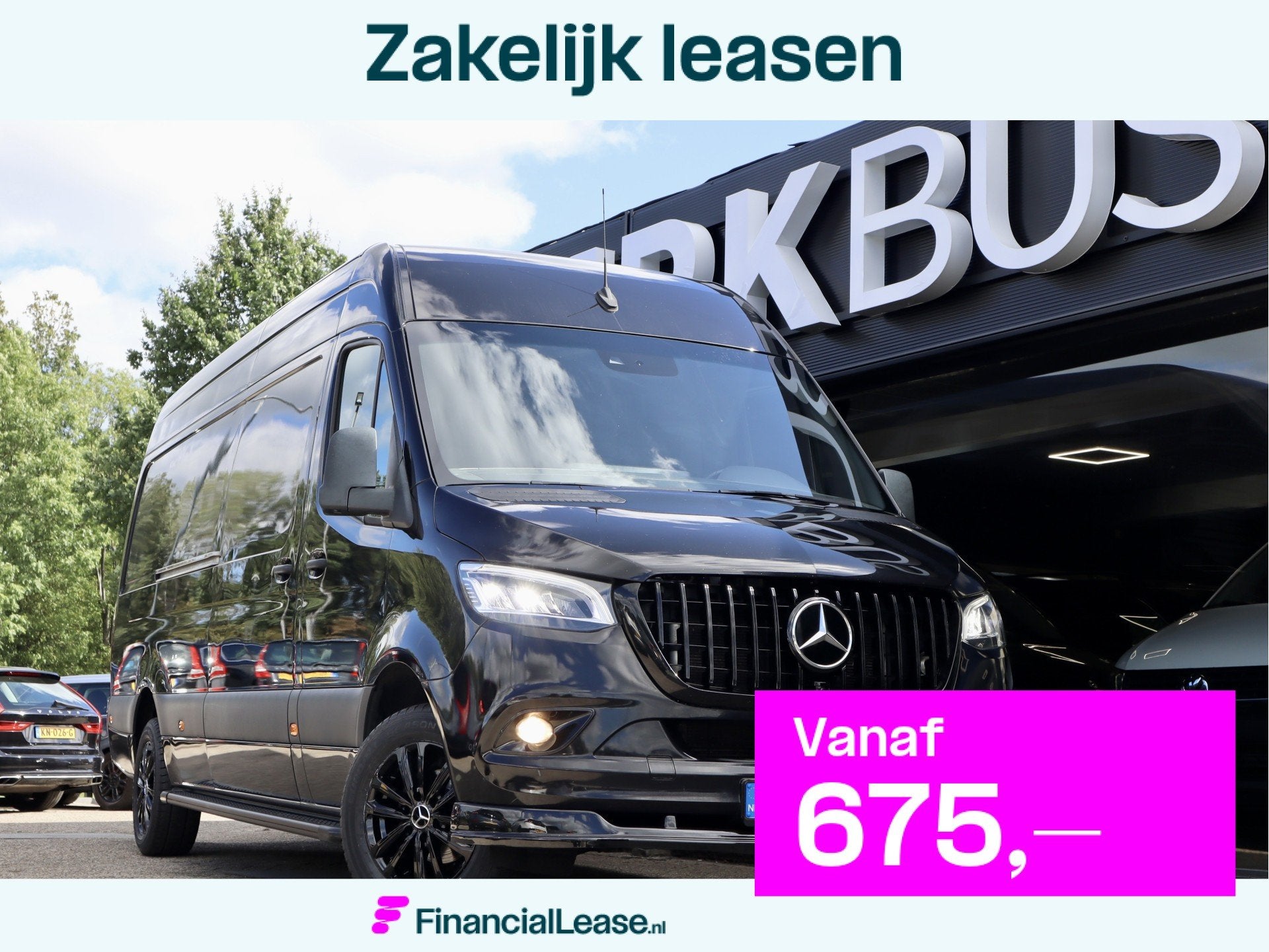 Mercedes-Benz Sprinter 319 3.0 CDI V6 3500 TREKKGEWICHT L3H2, Automaat, Achterwielaandrijving, Gebruikt, 190 pk
